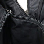 Gucci Sherry Backpack Leather Canvas Black Green Red — view 9