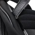 Gucci Sherry Backpack Leather Canvas Black Green Red — view 5