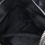Gucci Sherry Backpack Leather Canvas Black Green Red — view 8