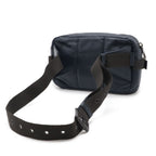Bottega Veneta Intrecciato Belt Bag Hip Leather Navy — view 2