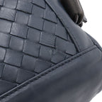 Bottega Veneta Intrecciato Belt Bag Hip Leather Navy — view 4