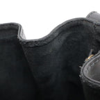 Louis Vuitton Epi Sac Depot PM Shoulder Bag Semi Leather Noir Black — view 9