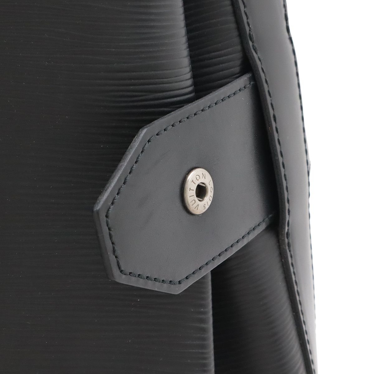 Louis Vuitton Epi Sac Depot PM Shoulder Bag Semi Leather Noir Black — view 7
