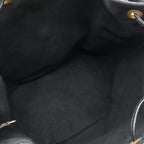 Louis Vuitton Epi Noe Shoulder Bag Semi Drawstring Noir Black — view 6