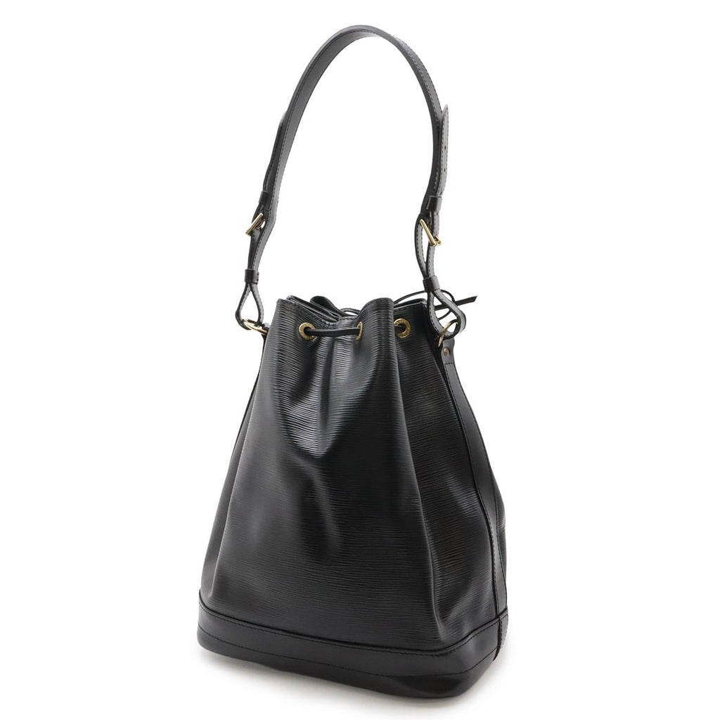 Louis Vuitton Epi Noe Shoulder Bag Semi Drawstring Noir Black — view 2