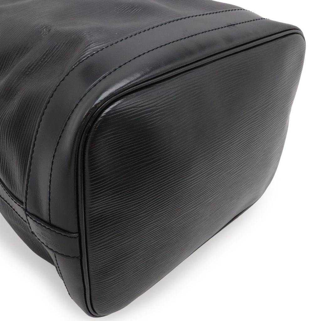 Louis Vuitton Epi Noe Shoulder Bag Semi Drawstring Noir Black — view 3
