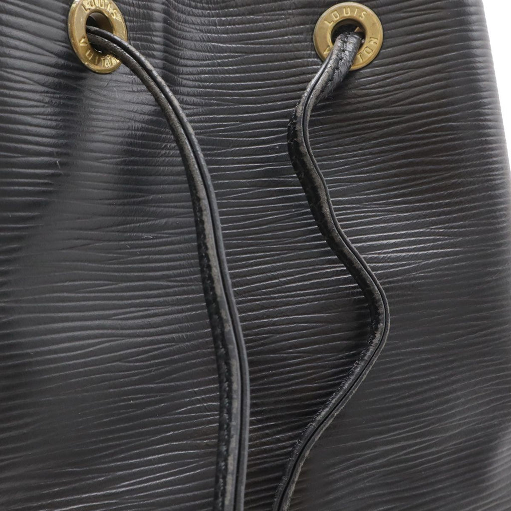 Louis Vuitton Epi Noe Shoulder Bag Semi Drawstring Noir Black — view 4