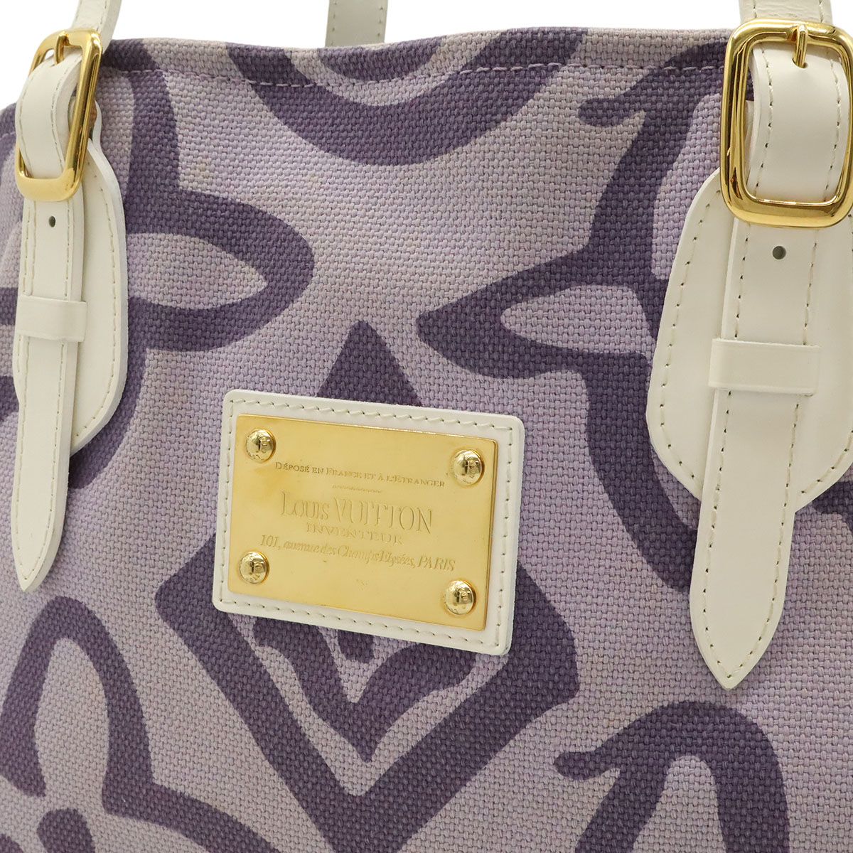 Louis Vuitton Cruise Leather Canvas Lila — view 7