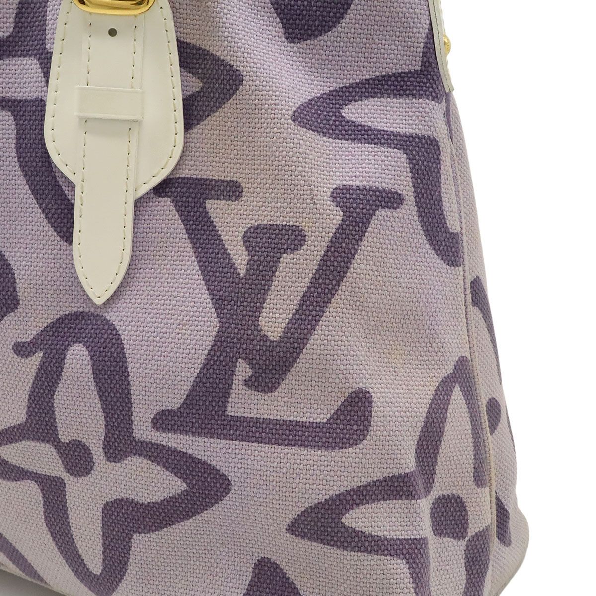 Louis Vuitton Cruise Leather Canvas Lila — view 9