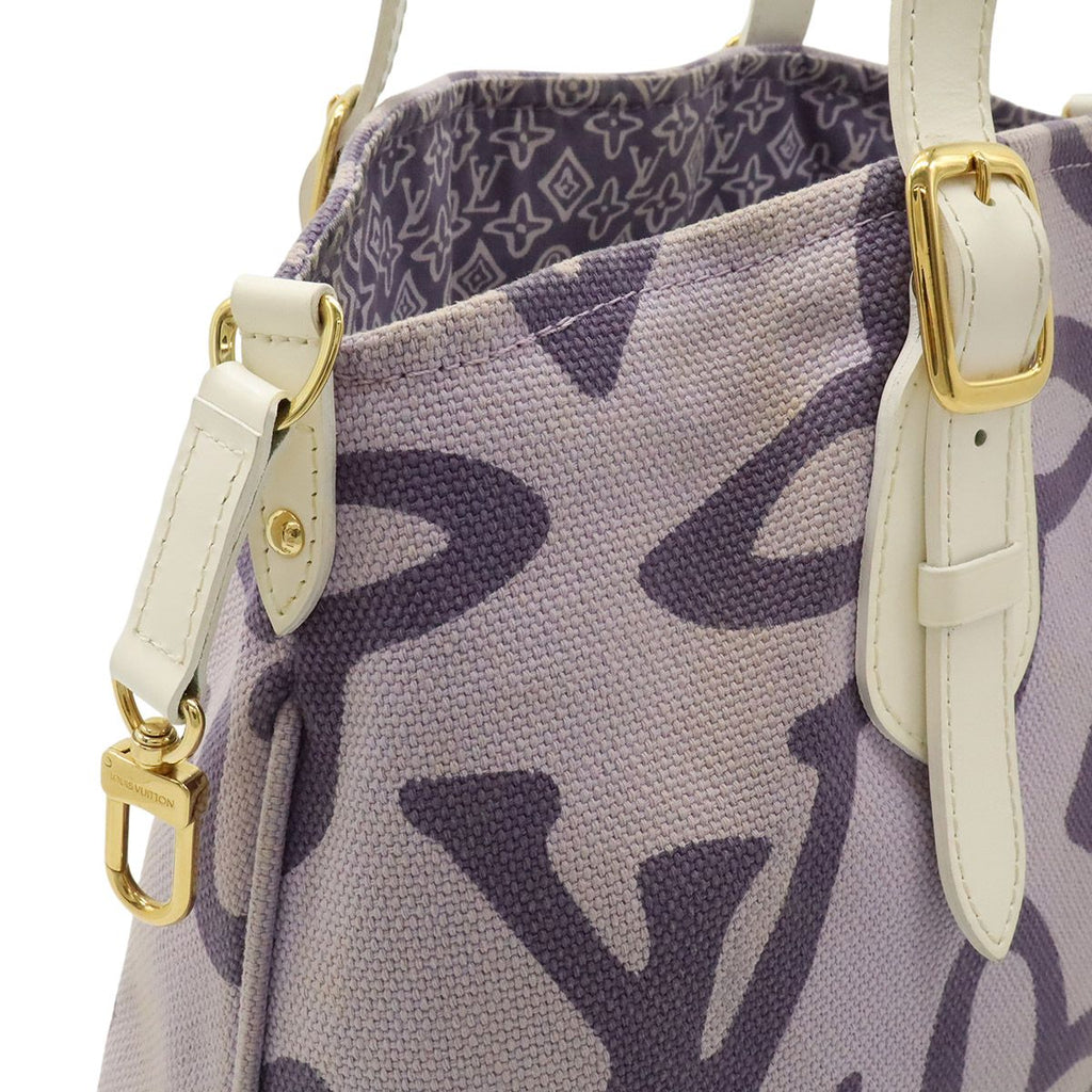 Louis Vuitton Cruise Leather Canvas Lila — view 6