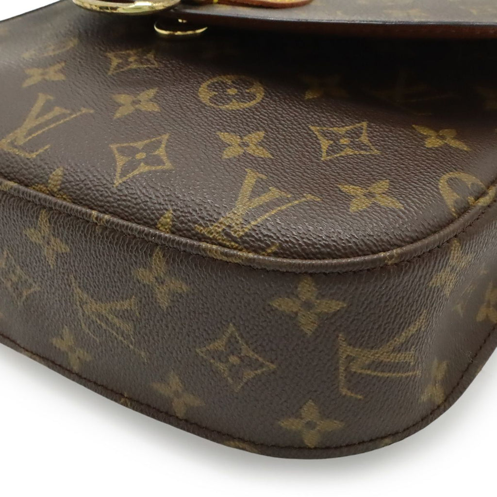 Louis Vuitton Monogram Saint Cloud GM 24 Shoulder Bag — view 3
