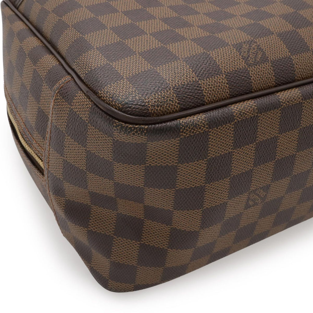 Louis Vuitton Damier Deauville Bowling Vanity Mini Boston Bag SP Order — view 3