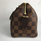 Louis Vuitton Shoulder Bag Damier Ebene Speedy Bandouliere 20 Brown — view 3