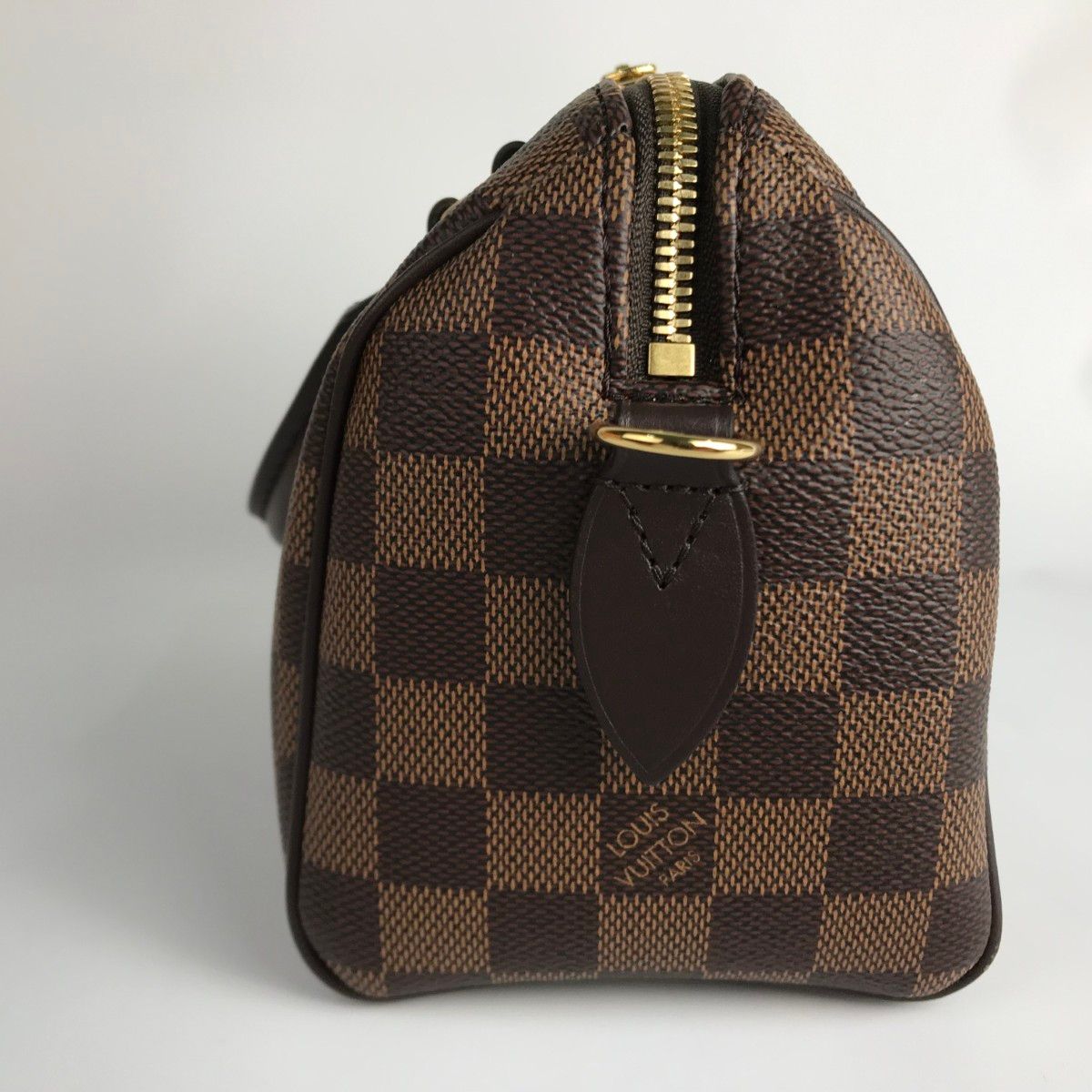 Louis Vuitton Shoulder Bag Damier Ebene Speedy Bandouliere 20 Brown — view 3