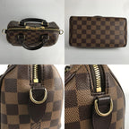 Louis Vuitton Shoulder Bag Damier Ebene Speedy Bandouliere 20 Brown — view 6