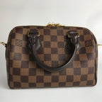 Louis Vuitton Shoulder Bag Damier Ebene Speedy Bandouliere 20 Brown — view 4
