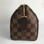 Louis Vuitton Shoulder Bag Damier Ebene Speedy Bandouliere 20 Brown — view 5