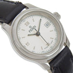 Fendi Orologi Stainless Steel Leather Quartz Analog Display Watch — view 3
