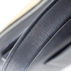 Celine Edge Bicolor Leather Black Beige Shoulder Bag — view 5