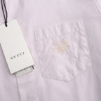 Gucci Long Sleeve Shirt 15 GG Logo Cotton