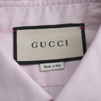 Gucci Long Sleeve Shirt 15 GG Logo Cotton