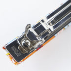 Hermes Silk Orange Multicolor Barrette — view 5