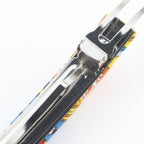 Hermes Silk Orange Multicolor Barrette — view 6