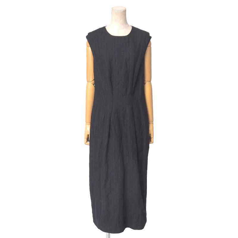 Loewe Dress 36 Striped Sleeveless Long