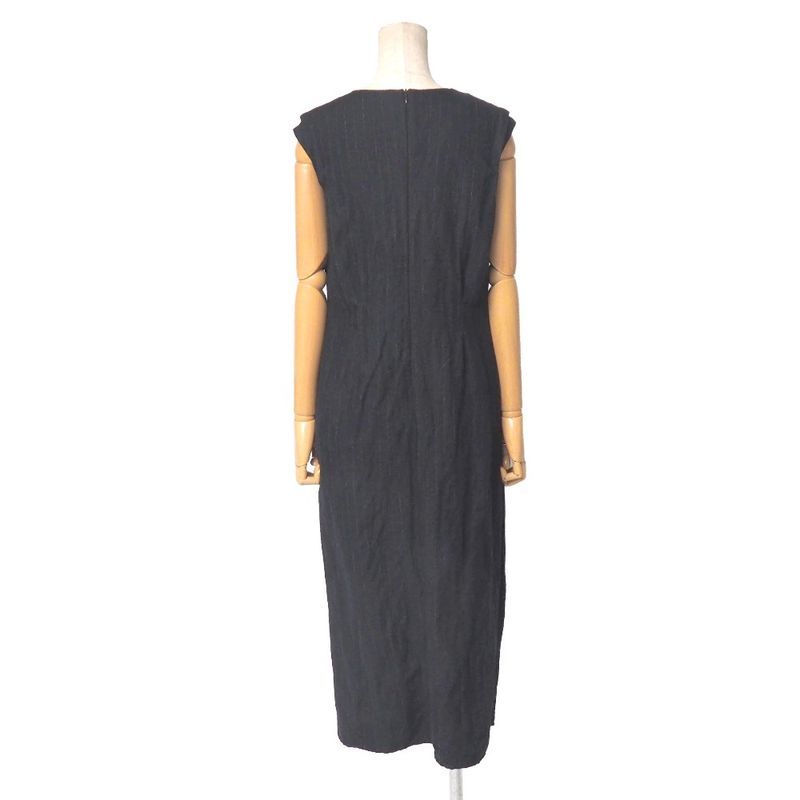 Loewe Dress 36 Striped Sleeveless Long