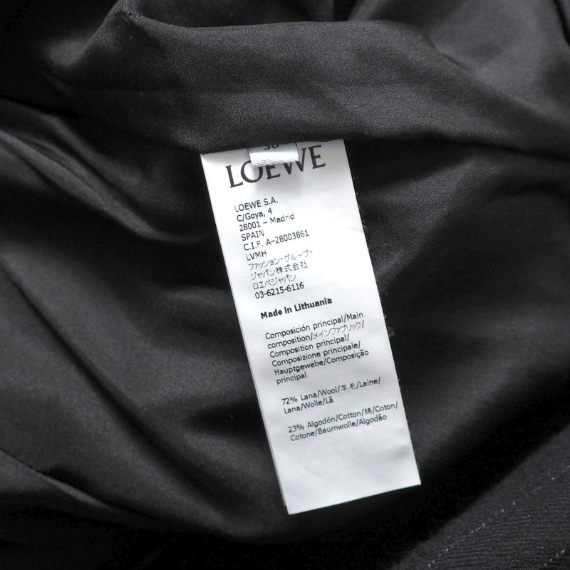 Loewe Dress 36 Striped Sleeveless Long