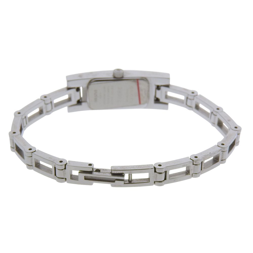 Gucci Stainless Steel Quartz Analog Display Black Dial Watch — view 5