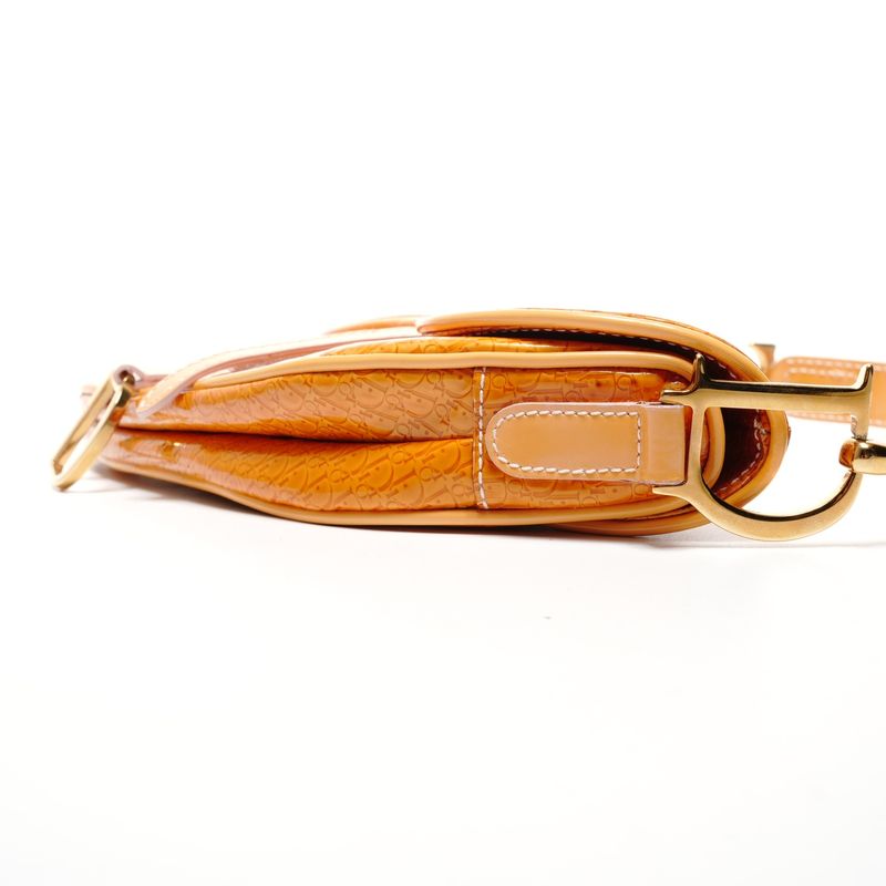 Dior Saddle Bag Patent Leather