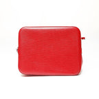 Louis Vuitton Shoulder Bag Epi Petit Noe Black