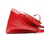 Louis Vuitton Shoulder Bag Epi Petit Noe Black