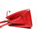 Louis Vuitton Shoulder Bag Epi Petit Noe Black