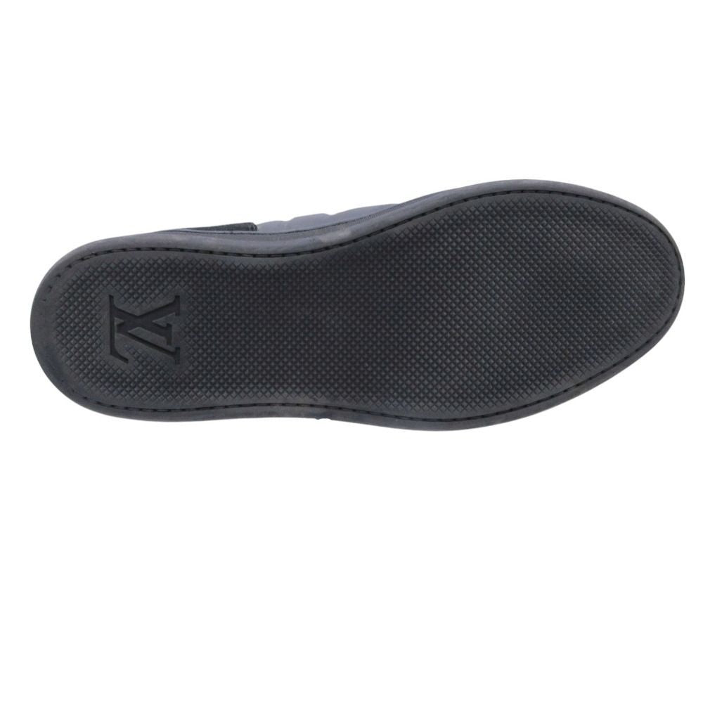 Louis Vuitton Leather Sneakers Shoes LV Logo Fuse Ledge — view 3