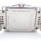 Gucci Timeless Rectangle Quartz Watch Brown Dial SS — view 9