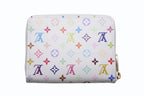 Louis Vuitton Zippy Coin Purse Monogram Multicolor Takashi Murakami — view 3