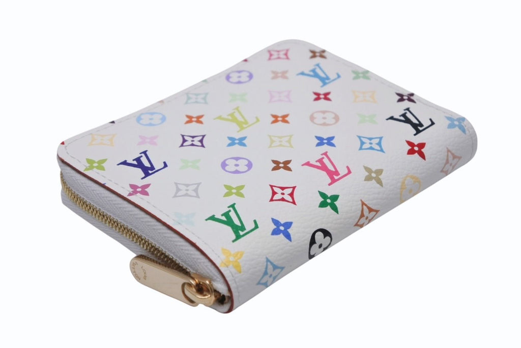 Louis Vuitton Zippy Coin Purse Monogram Multicolor Takashi Murakami — view 5