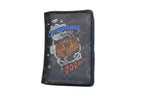 Louis Vuitton Monogram Eclipse Pocket Organizer Card Case Black Blue Leather