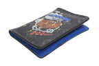 Louis Vuitton Monogram Eclipse Pocket Organizer Card Case Black Blue Leather — view 3