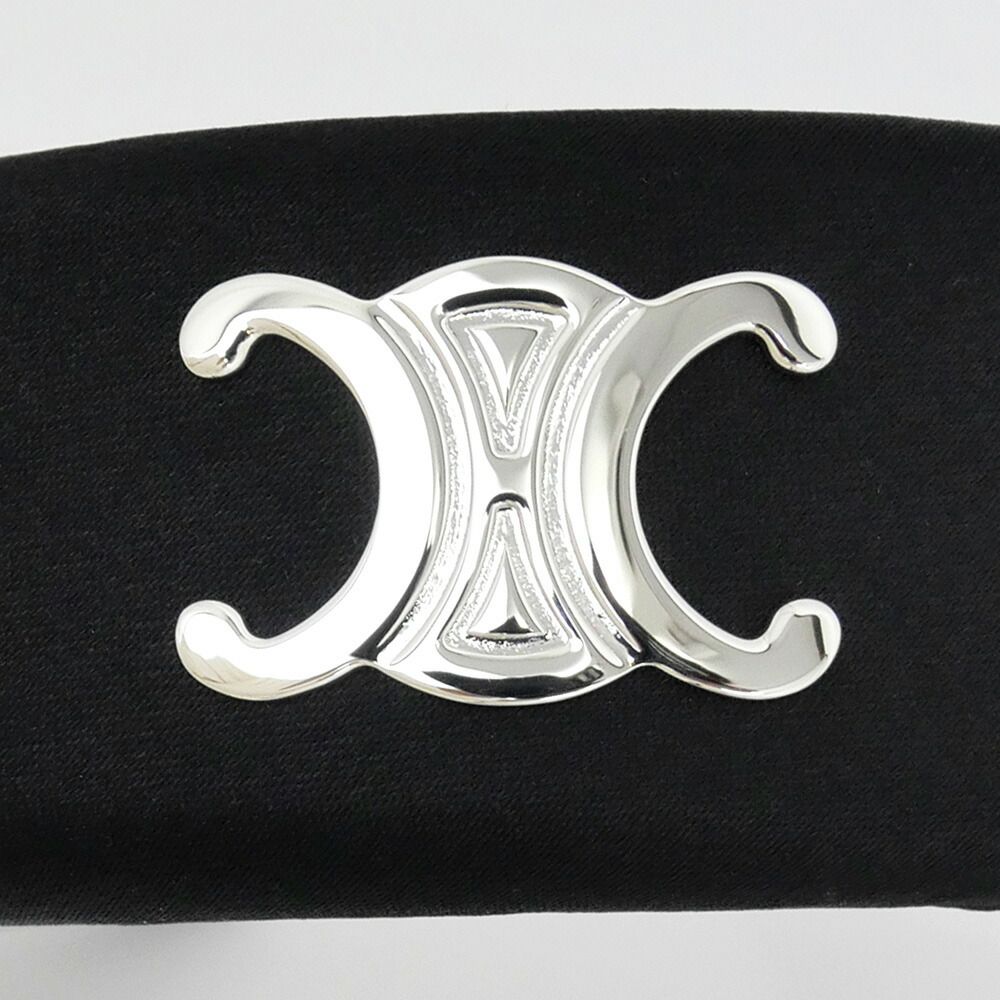 Celine Triomphe Headband Black Hair — view 7