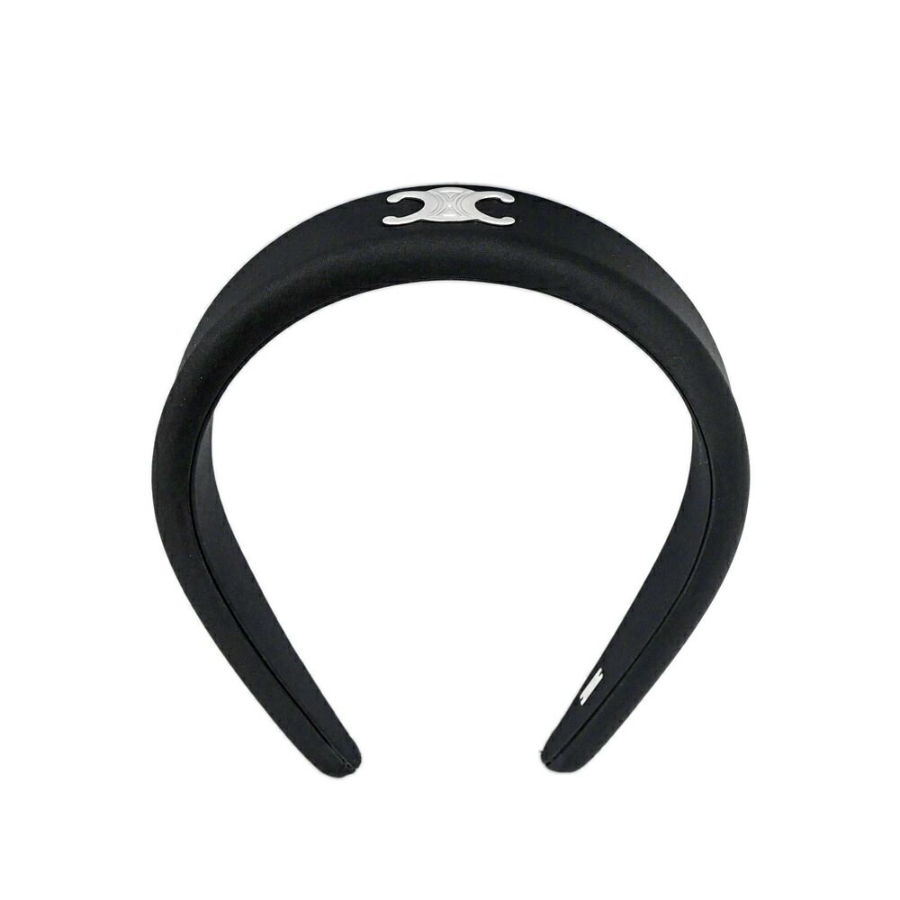 Celine Triomphe Headband Black Hair — view 2