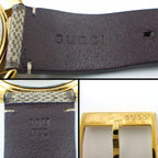 Gucci Watch Timeless 126.4 Eye Motif Beige Brown GG Supreme Dial SS — view 5