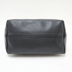 Prada 2-Way Shoulder Bag Leather Black Gold — view 4
