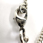 Chanel Necklace CC Logo Rhinestone Silver — view 7