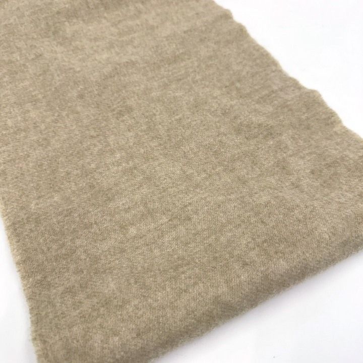 Loewe Cashmere Blend Reversible Scarf Anagram Ivory Sand Wool — view 6