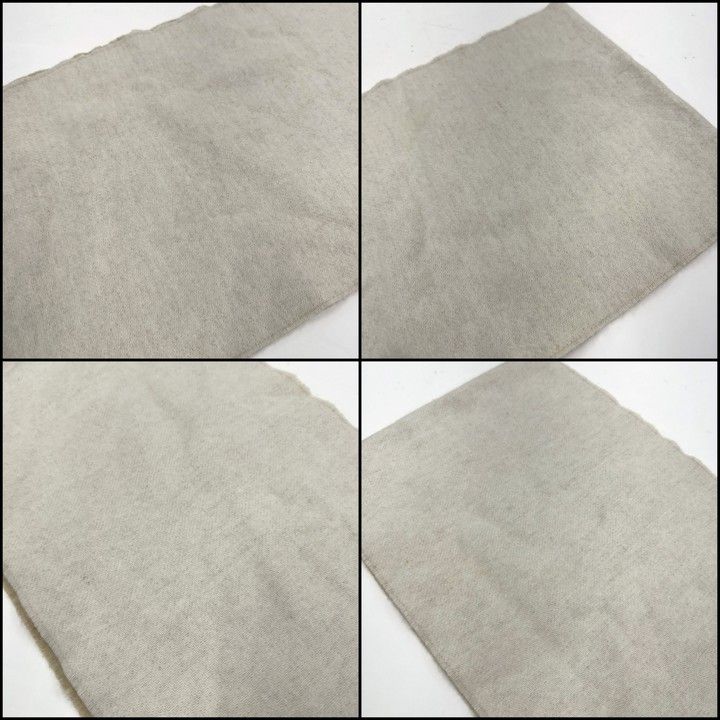 Loewe Cashmere Blend Reversible Scarf Anagram Ivory Sand Wool — view 4