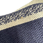 Dior Cdior Shoulder Strap Logo Embroidery Canvas Leather Navy — view 4