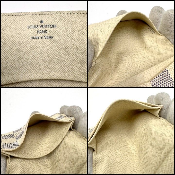 Louis Vuitton Carte de Visit Card Case Damier Azur — view 7